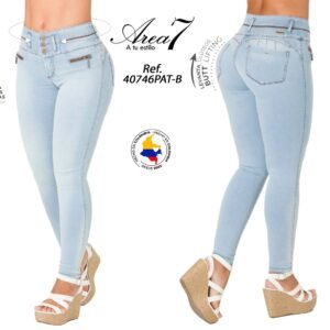 Jeans Levantacola 40746PAT-B